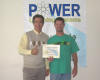 William receives his workshop certificate