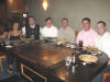 Cecilia, Steve, Ken, Karl, Shane, Keith at the Benihana restaurant the last day of the workshop