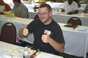 John thumbs up to "Pass the Exam"