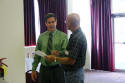 Steve answers a question from student Gregory.